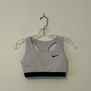 White Nike Sports Bra